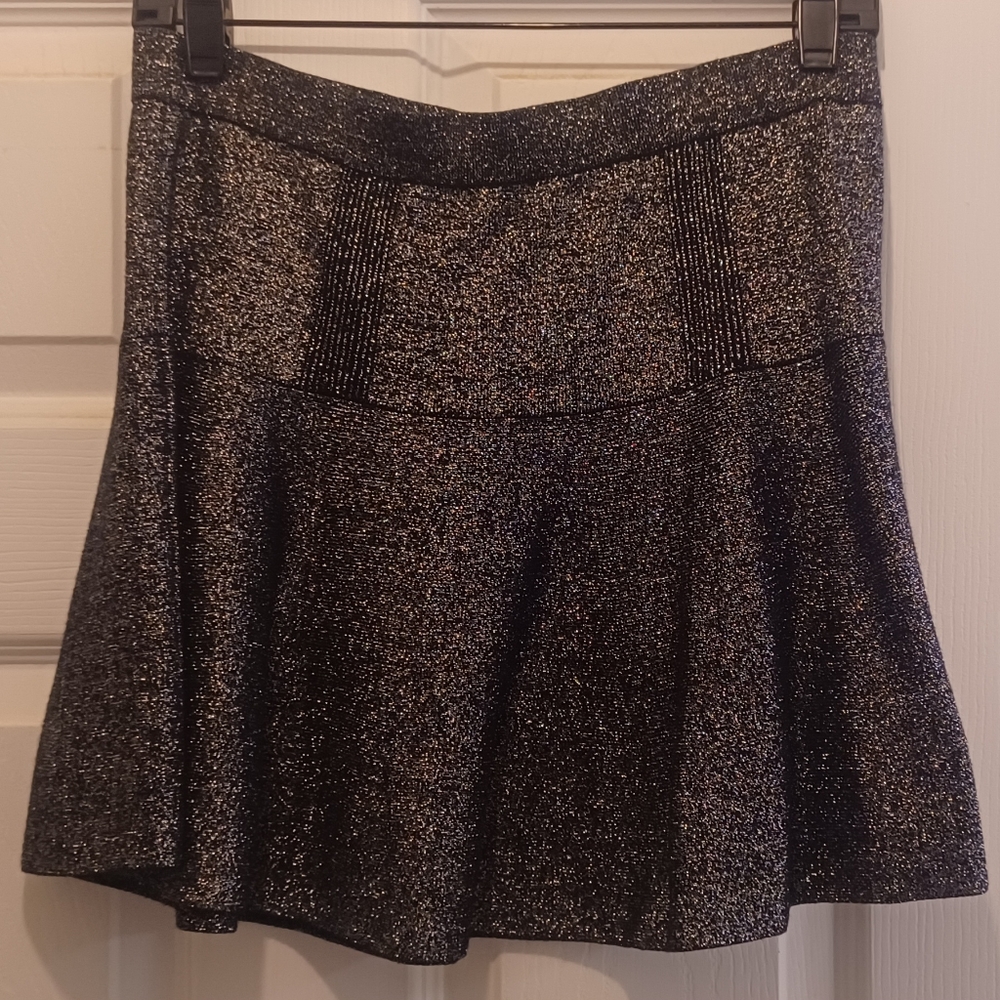 Vintage Candie's Metallic Mini Skirt